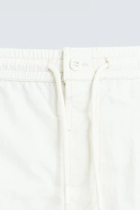 CONTRAST MID-LENGTH SWIMSUIT