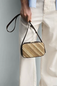 WOVEN SHOULDER BAG