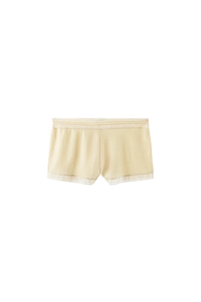 POINTELLE LACE SHORTS