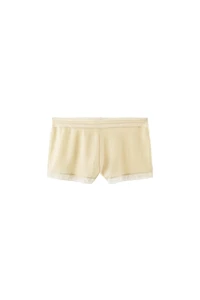 POINTELLE LACE SHORTS