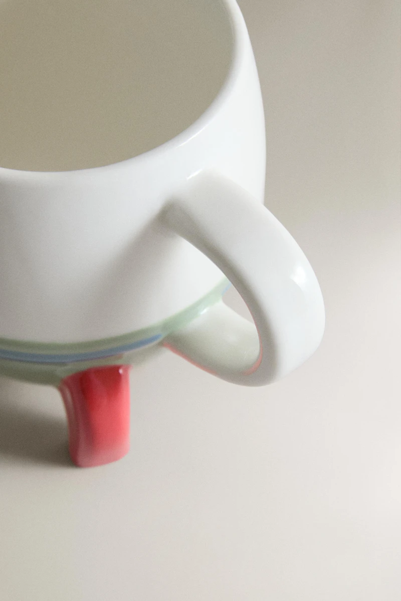 KIDS' SPACESHIP STONEWARE MUG