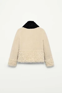 FAUX FUR PATCHWORK JACKET - THE ITEM ZARA WOMAN