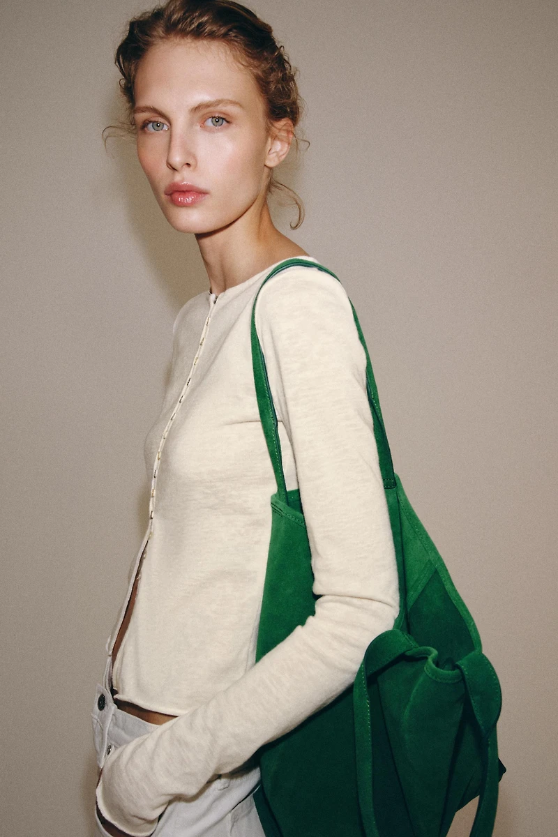 BUTTONED RUSTIC T-SHIRT