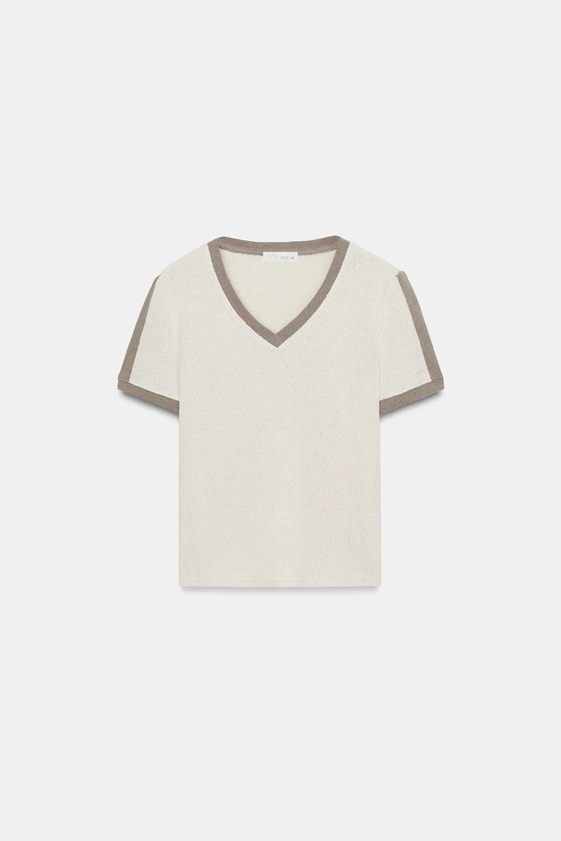 RUSTIC CONTRAST T-SHIRT