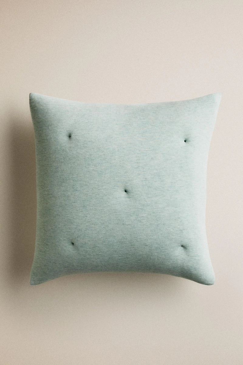 REVERSIBLE KIDS' JERSEY THROW PILLOW COVER