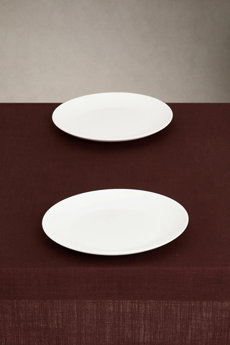 HEMSTITCHED COTTON TABLECLOTH