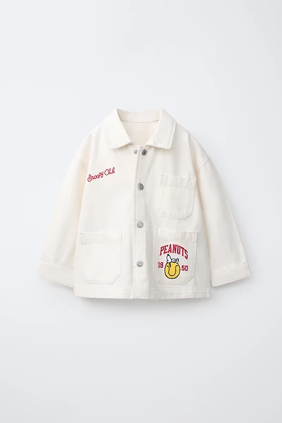 SNOOPY PEANUTS™ TWILL OVERSHIRT