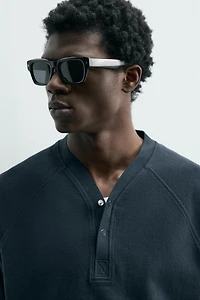 BASEBALL POLO COLLAR T-SHIRT