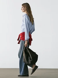 100% cotton striped shirt