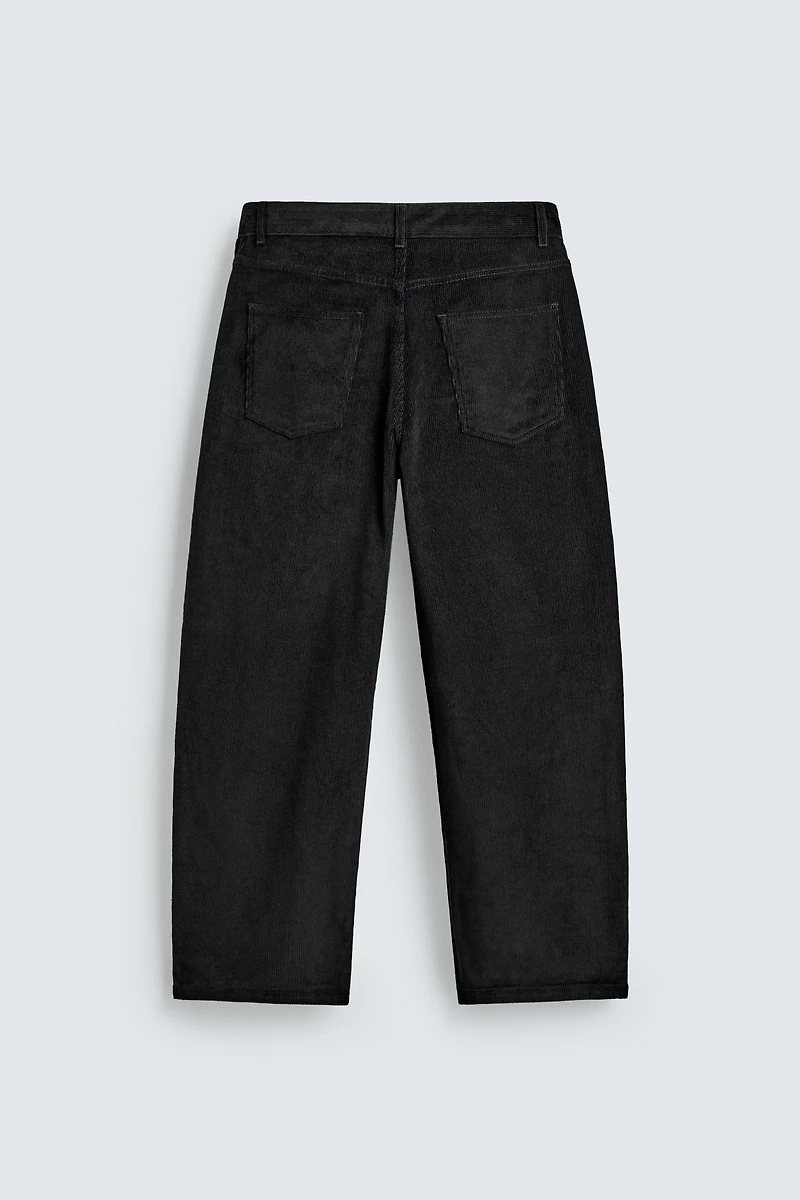 BALLOON FIT CORDUROY PANTS