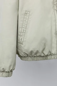 BLOUSON BOMBER À INSCRIPTION BRODÉE