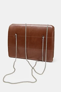 LEATHER SHOULDER BAG