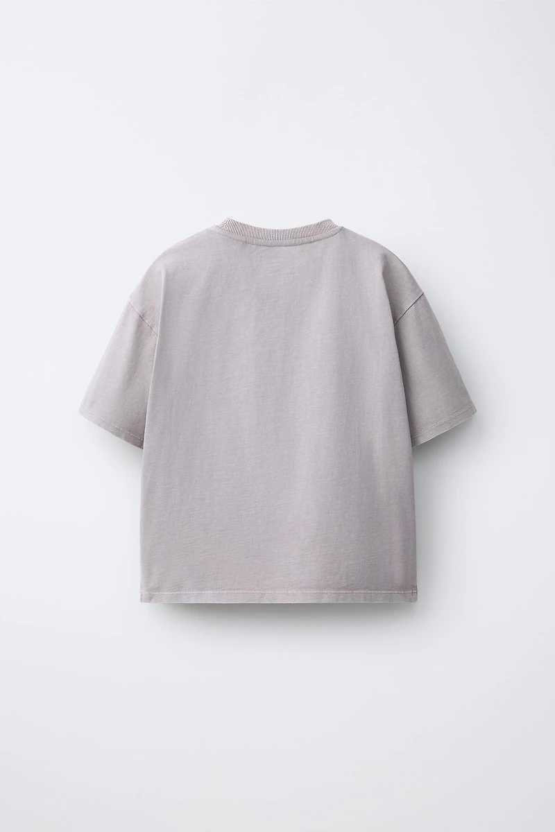 WASHED EFFECT ROLLING STONE © T-SHIRT