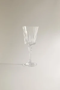 RAISED CRYSTALLINE GLASS