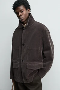 CORDUROY POCKET JACKET