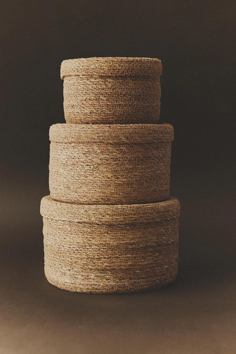 PANIER EN ALGUES COUVERCLE