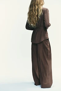 DOUBLE PLEAT FLAP PANTS
