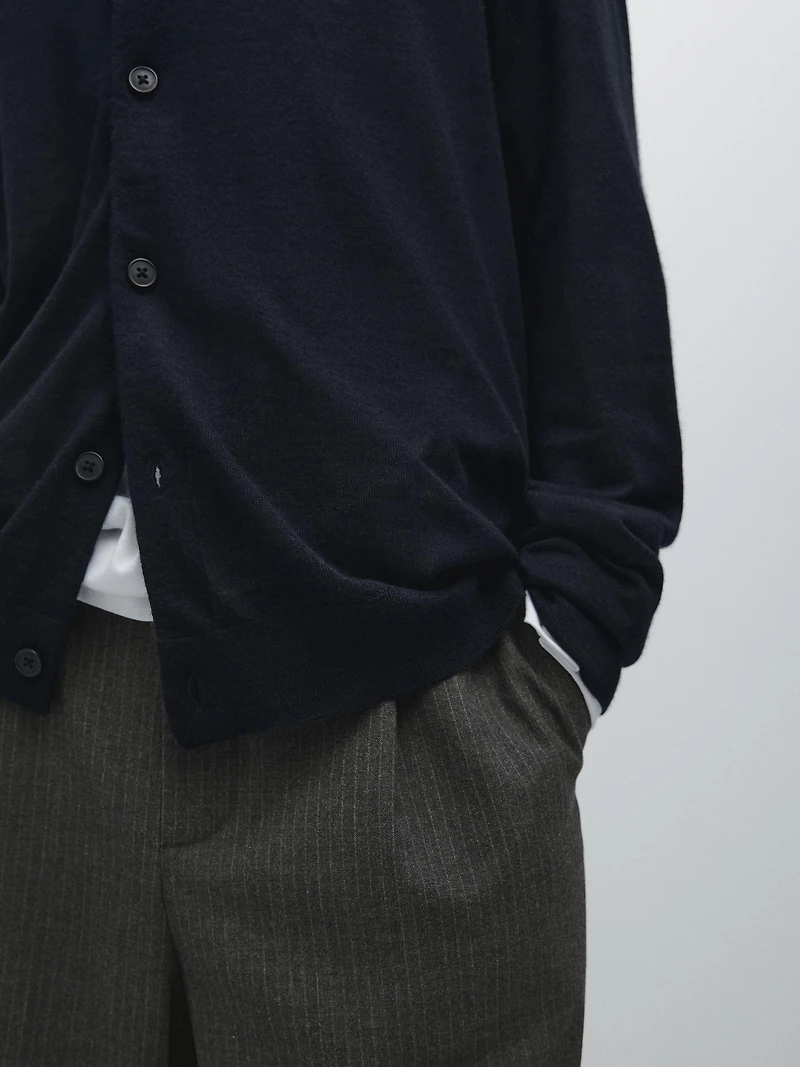 Cardigan 100 % cachemire