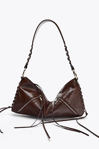 ZIPPER SHOULDER BAG