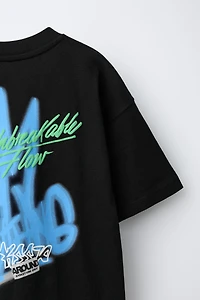 SPRAY PRINT T-SHIRT