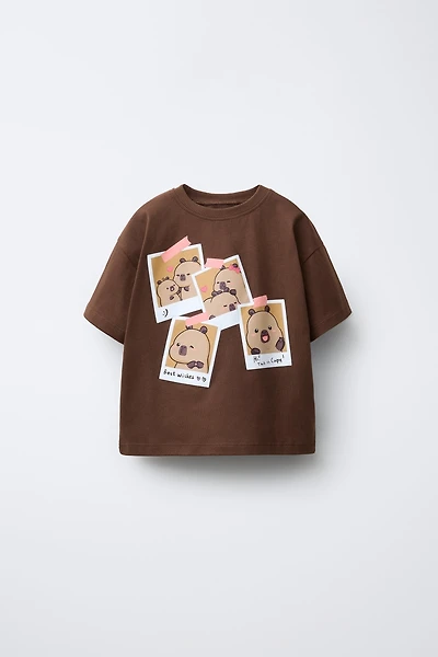 CAPYBARA CAPYFUN © PRINTED T-SHIRT