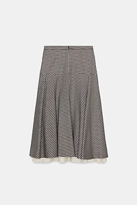COMBINATION PLAID SKIRT ZW COLLECTION