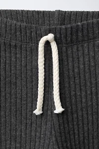 RIBBED SOFT TOUCH LEGGINGS