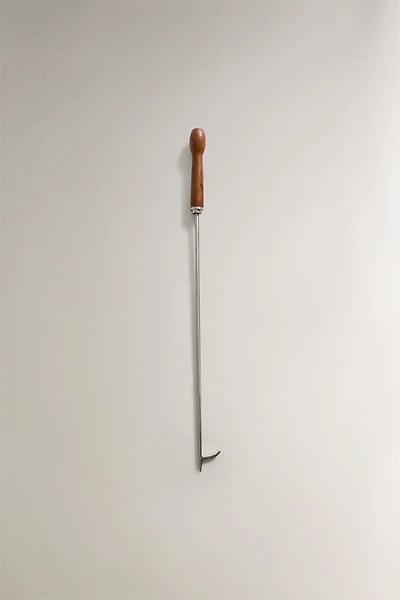 STEEL FIREPLACE POKER