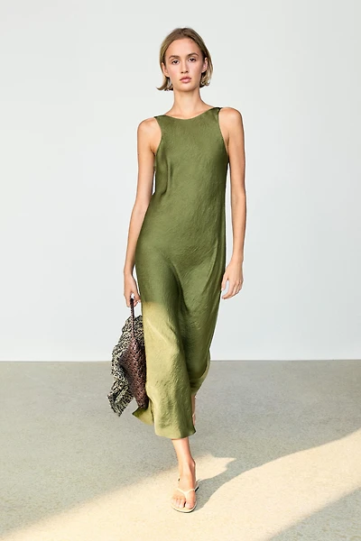 Flowing midi dress