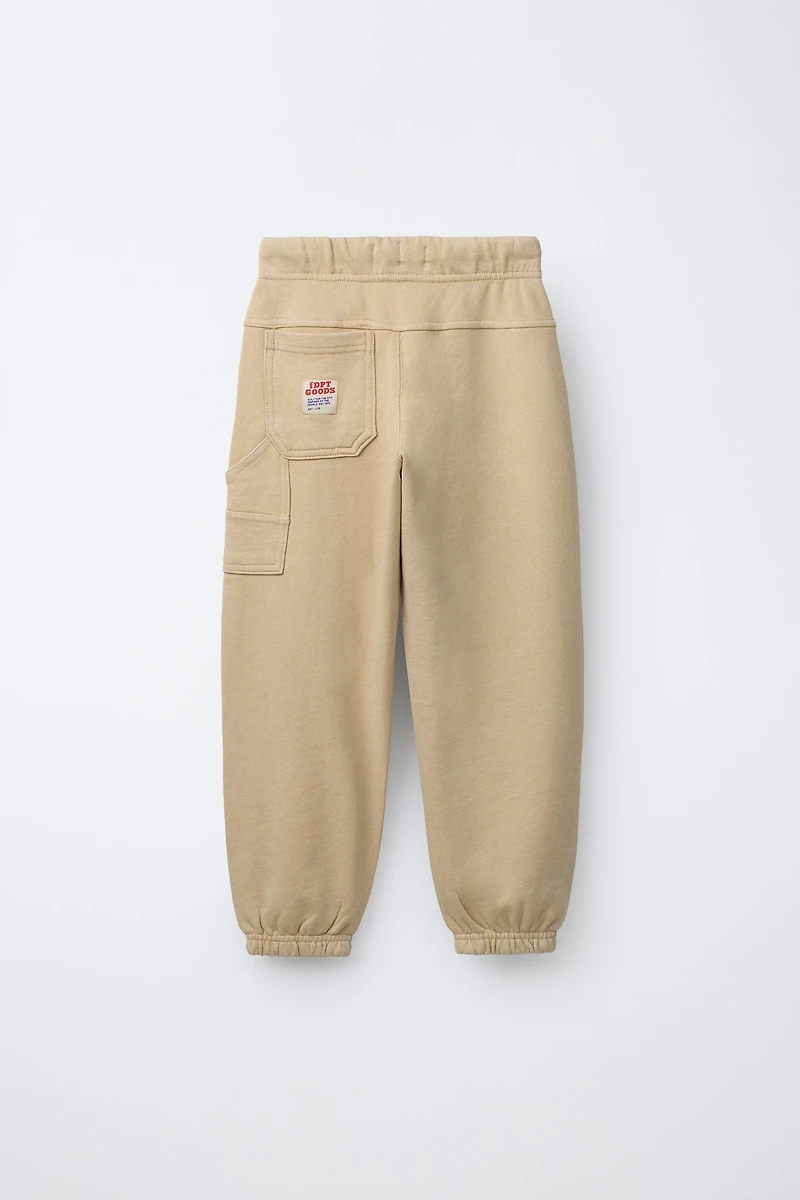 PANTALON EN MOLLETON CARPENTER
