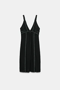 ZW COLLECTION EMBROIDERED BEADED DRESS