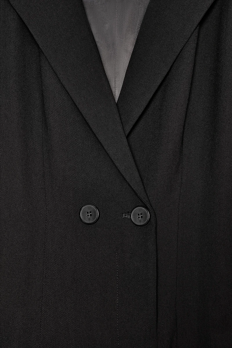 COAT DRESS WITH SASH ZW COLLECTION LIMITED EDITION