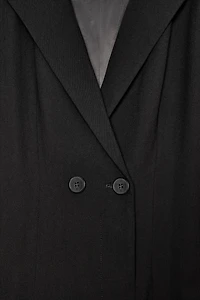COAT DRESS WITH SASH ZW COLLECTION LIMITED EDITION
