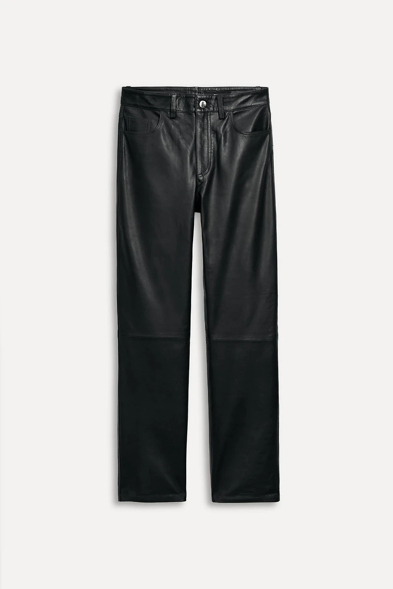 STRAIGHT LEATHER PANTS 50TH ANNIVERSARY