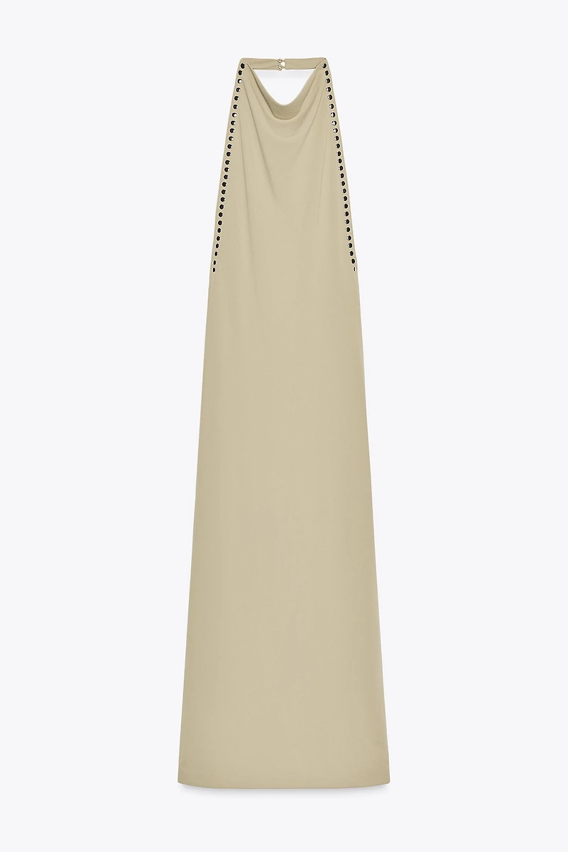 ROBE HALTER À CLOUS
