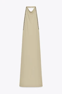 ROBE HALTER À CLOUS