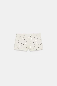 POLKA DOT MINI SHORTS