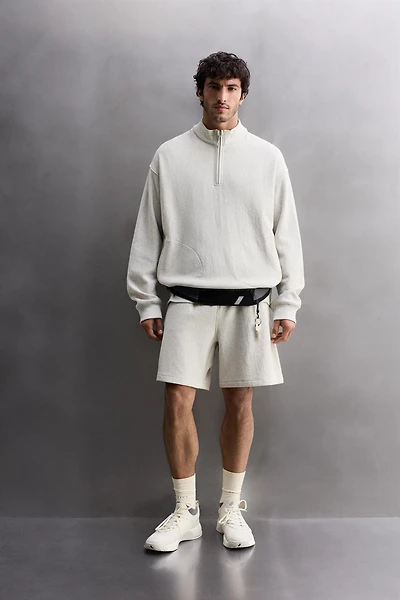 COTTON JOGGER BERMUDA SHORTS
