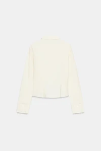 FITTED POPLIN SHIRT
