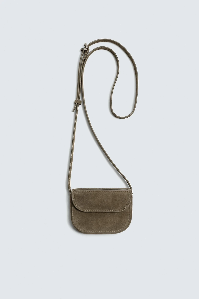 MINI SAC BANDOULIÈRE EN CUIR