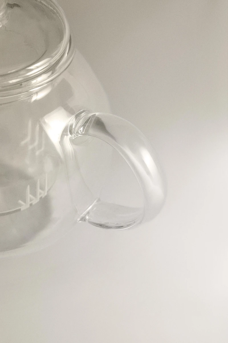 BOROSILICATE GLASS TEAPOT WITH INFUSER