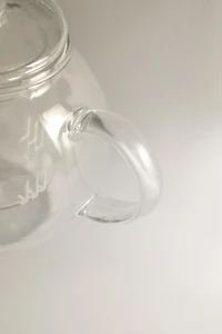 BOROSILICATE GLASS TEAPOT WITH INFUSER