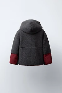 REVERSIBLE WATER REPELLENT FLEECE JACKET