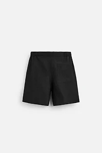 100% LINEN SHORTS