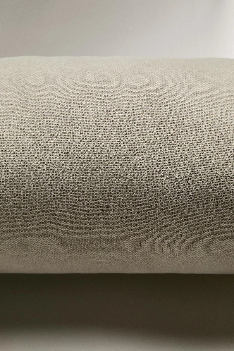 BOLSTER PILLOWS WITH TOPSTITCHING