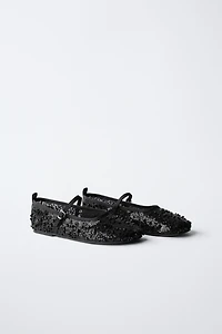 BALLERINES AVEC BOUCLE ET PERLES