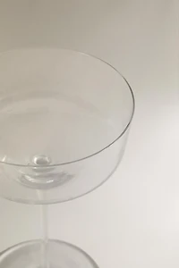 COUPE À CAVA VERRE SOUFFLÉ CRISTALLIN
