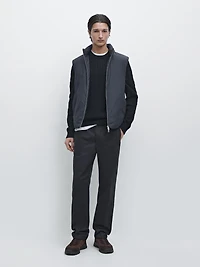 Pantalon de jogging en coton mélangé