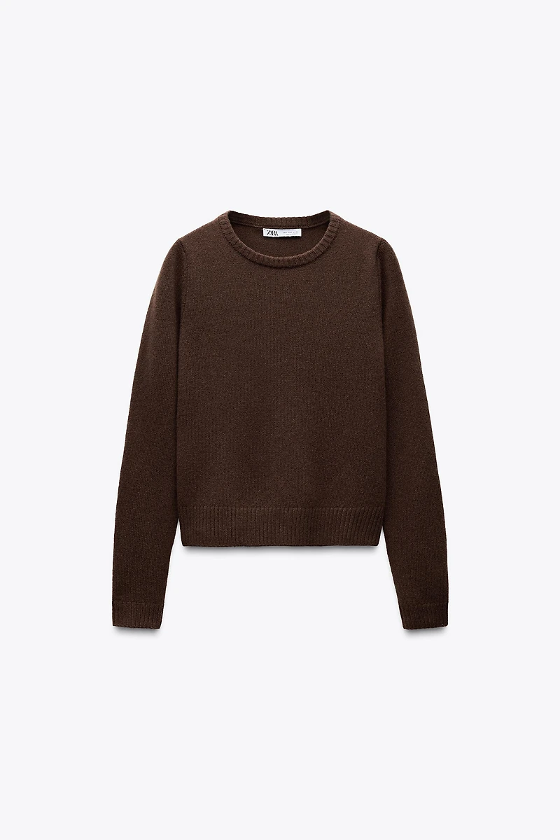BASIC 100% WOOL SWEATER