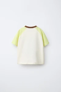 NUMBERED RAGLAN SLEEVE T-SHIRT